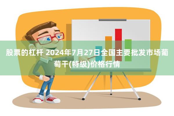 股票的杠杆 2024年7月27日全国主要批发市场葡萄干(特级)价格行情